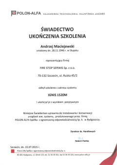 POLON-ALFA - Andrzej Maciejewski