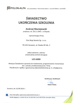 POLON-ALFA - Andrzej Maciejewski