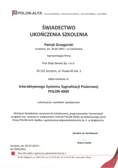 POLON-ALFA - Patryk Grzegorski