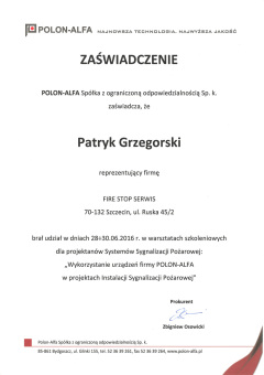 POLON-ALFA - Patryk Grzegorski