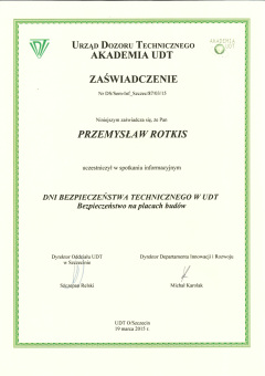 UDT - Przemysław Rotkis