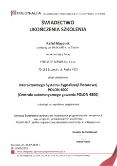 POLON-ALFA - Rafał Mazonik